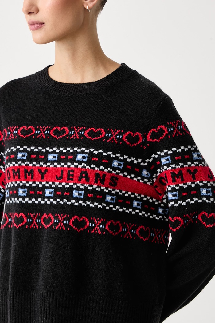 Tričko s dlhým rukávom dámske bavlnené s elastanom Tommy Jeans DW0DW23359 čierna