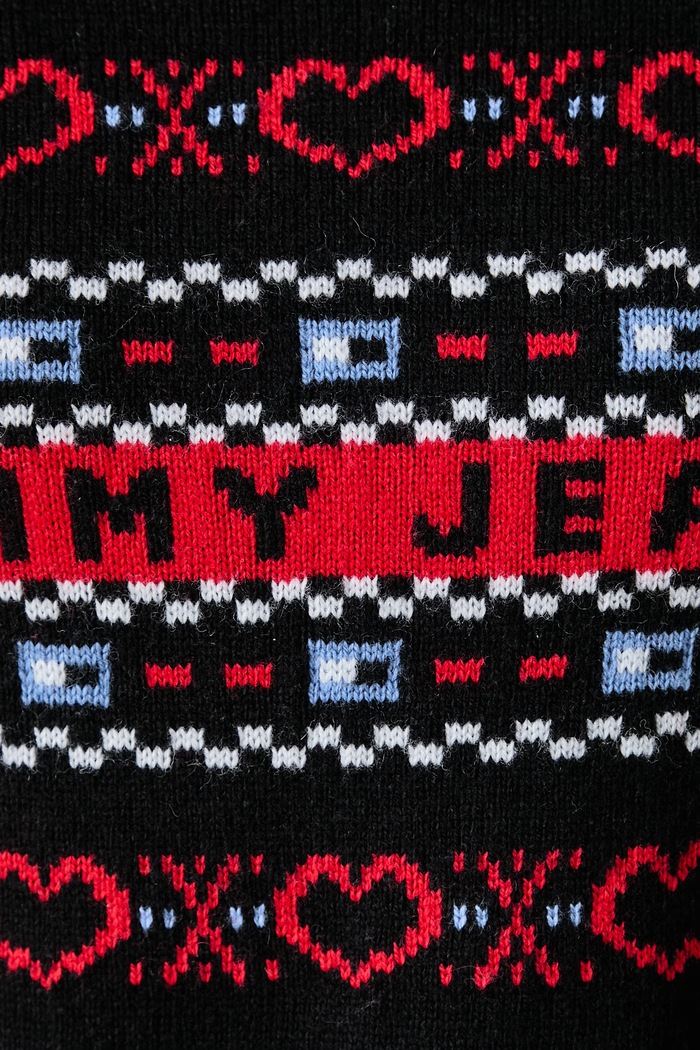 Tričko s dlhým rukávom dámske bavlnené s elastanom Tommy Jeans čierna DW0DW23359