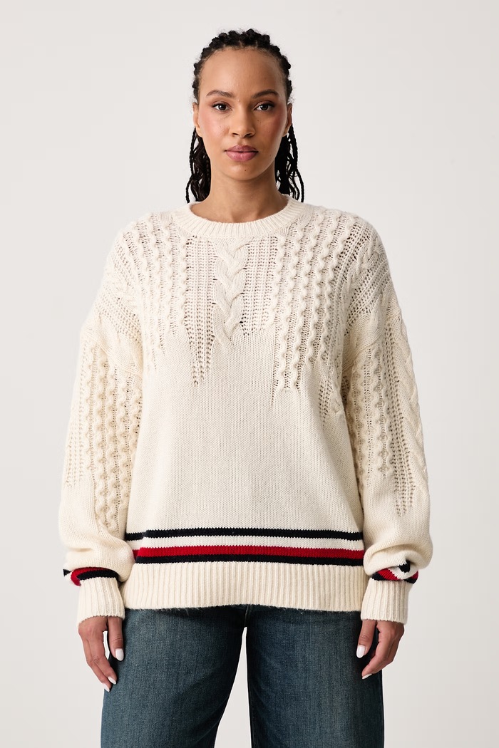 Tommy Jeans Pulover ženski volnen bež DW0DW23353