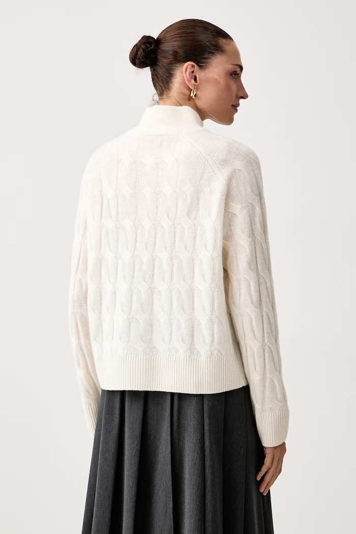 Odzież Tommy Hilfiger Sweter damski wełniany WW0WW52189 beżowy