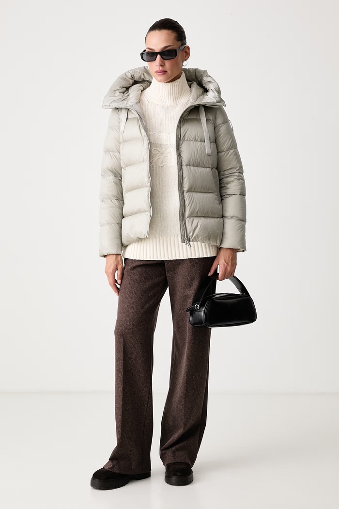 Tommy Hilfiger Пуловер дамски от вълна WW0WW52180 бежов AW26