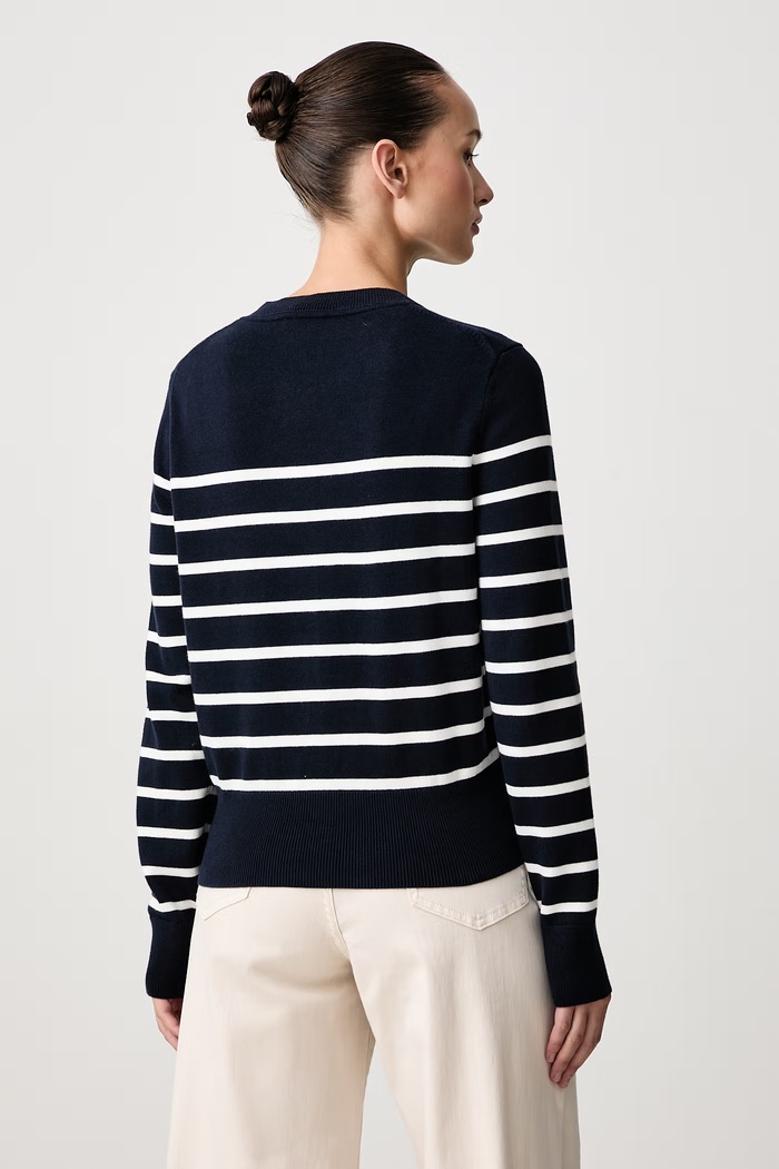 Odjeća Tommy Hilfiger Kardigan za žene od pamuka WW0WW51583 mornarsko plava
