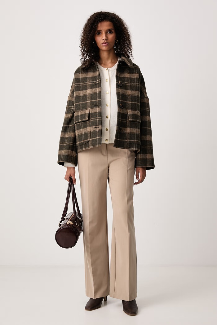 Tommy Hilfiger Ζακέτα γυναικεία μάλλινη WW0WW51439 μπεζ AW26
