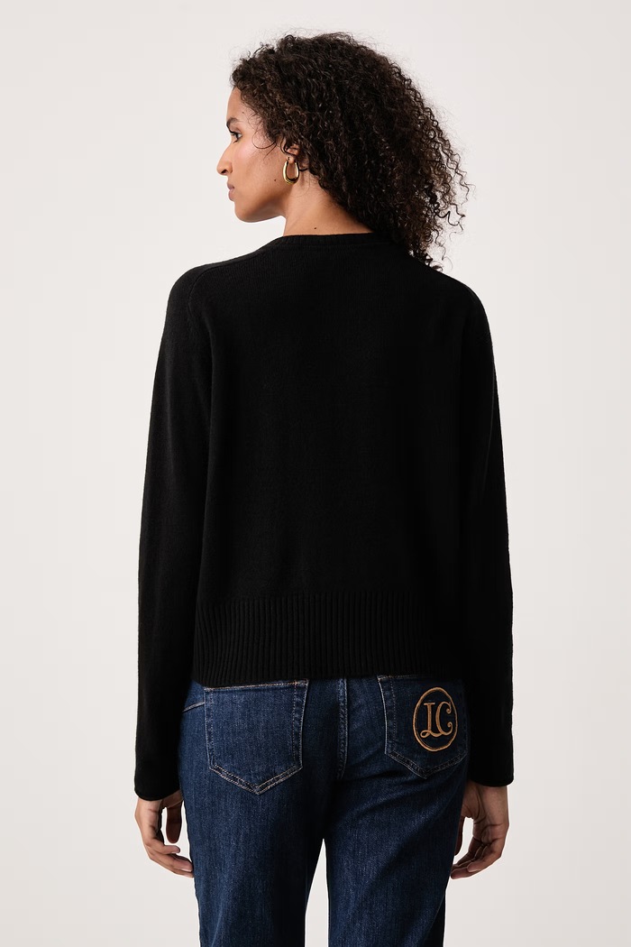 Ρούχα Tommy Hilfiger Ζακέτα γυναικεία μάλλινη WW0WW51439 μαύρο