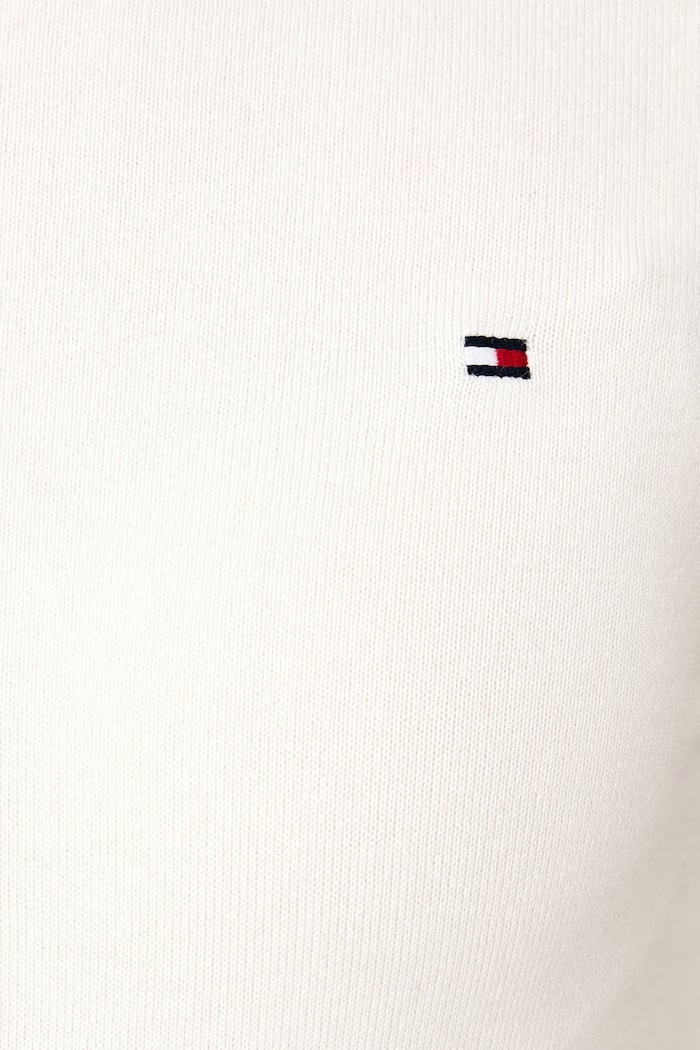 Półgolf damski z bawełną Tommy Hilfiger beżowy WW0WW51383