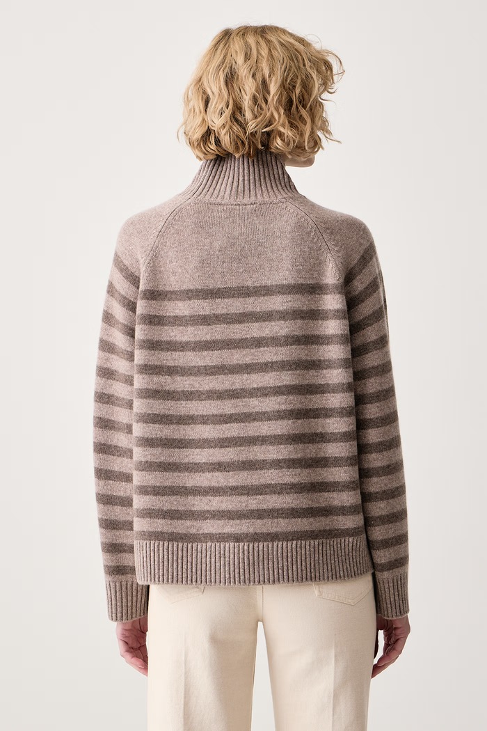 Odzież Tommy Hilfiger Sweter damski wełniany WW0WW52228 beżowy