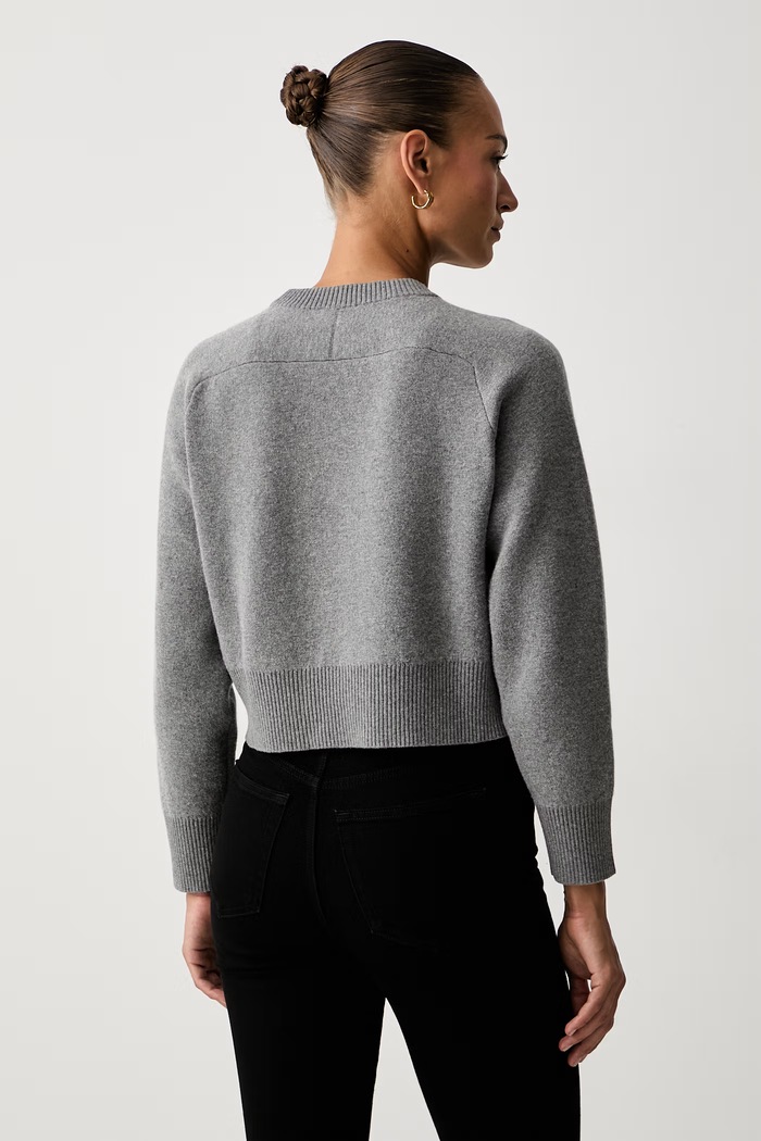 Ρούχα Calvin Klein Jeans πουλόβερ γυναικείο με πρόσμιξη μαλλιού LV047H320G γκρί