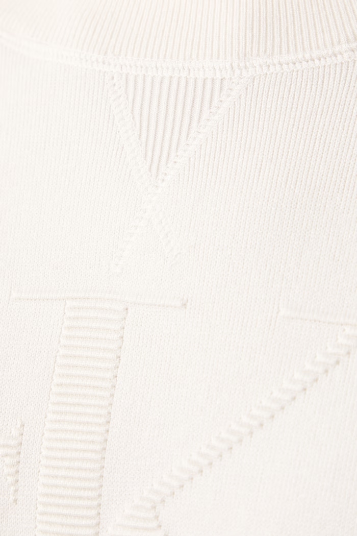 Sweter damski z wiskozą Calvin Klein Jeans beżowy LV047H315G