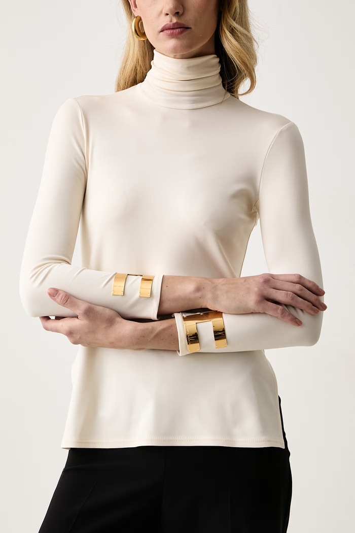 Sukienka tunikowa z wiskozą Elisabetta Franchi MD00467E2 beżowy