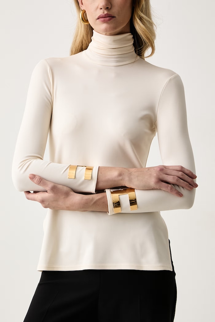 Sukienka tunikowa z wiskozą Elisabetta Franchi MD00467E2 beżowy