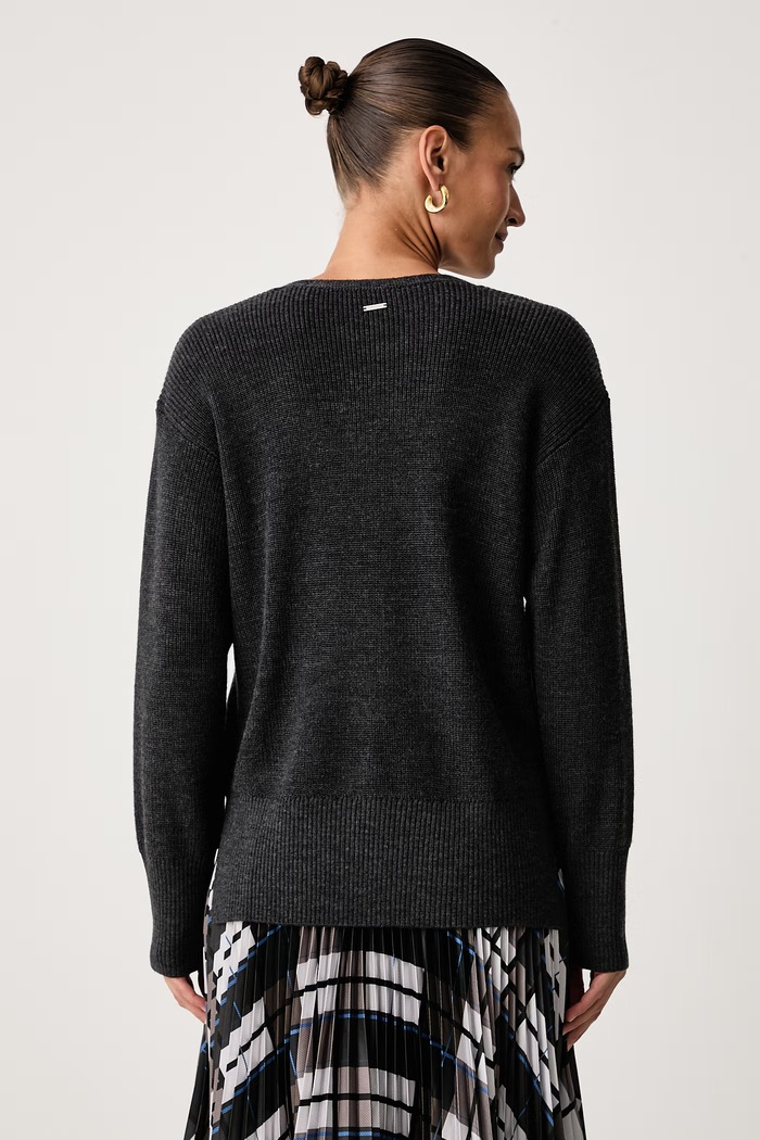 Odjeća Calvin Klein Pulover za žene s vunom LV044H371G siva