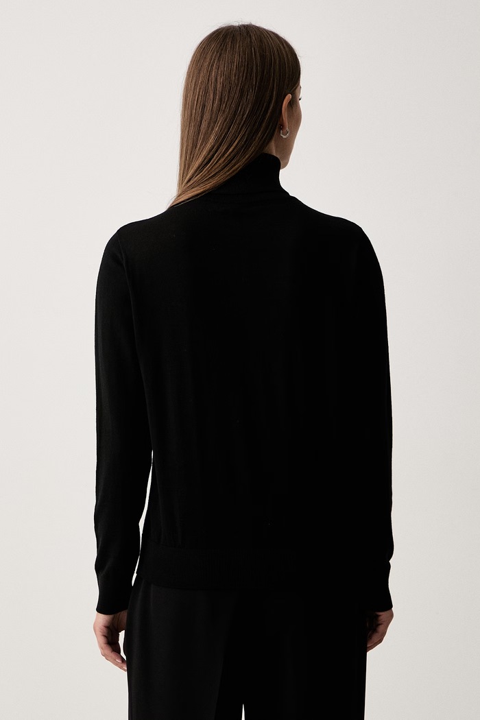 Oblečení Armani Exchange rolák dámský vlněný XW001440.AF11896 černá