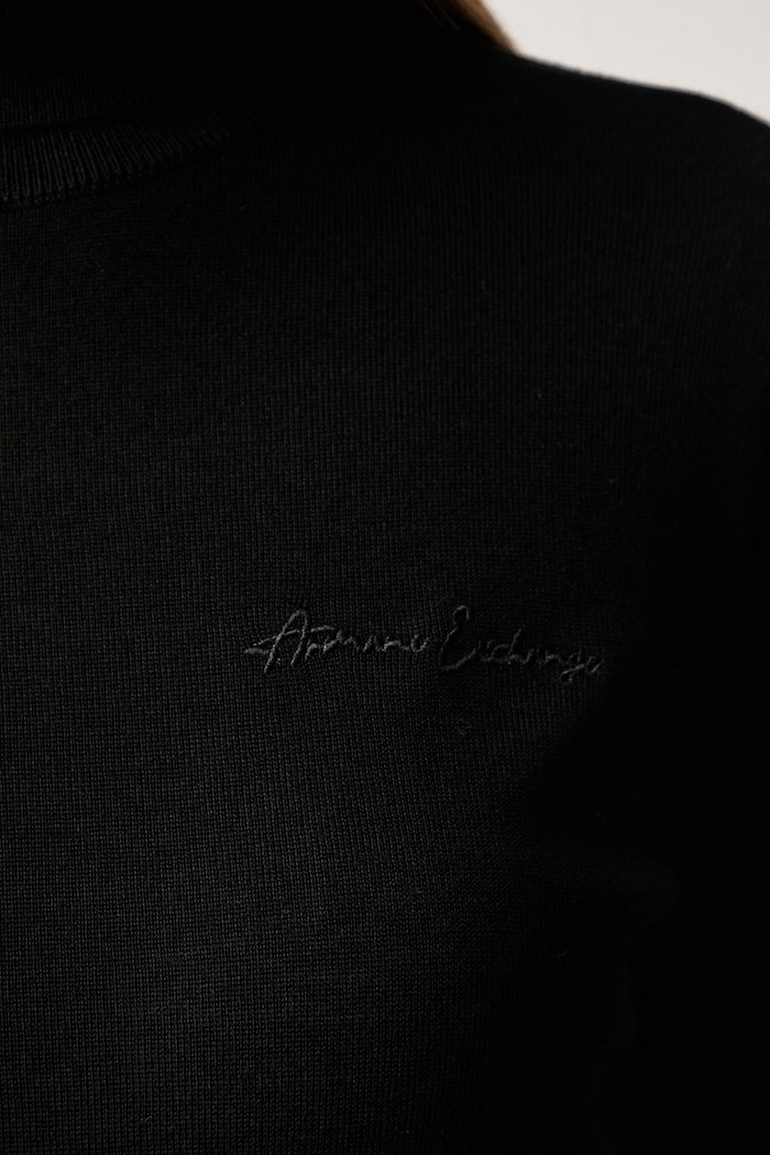 Armani Exchange rolák dámský vlněný XW001440.AF11896 černá