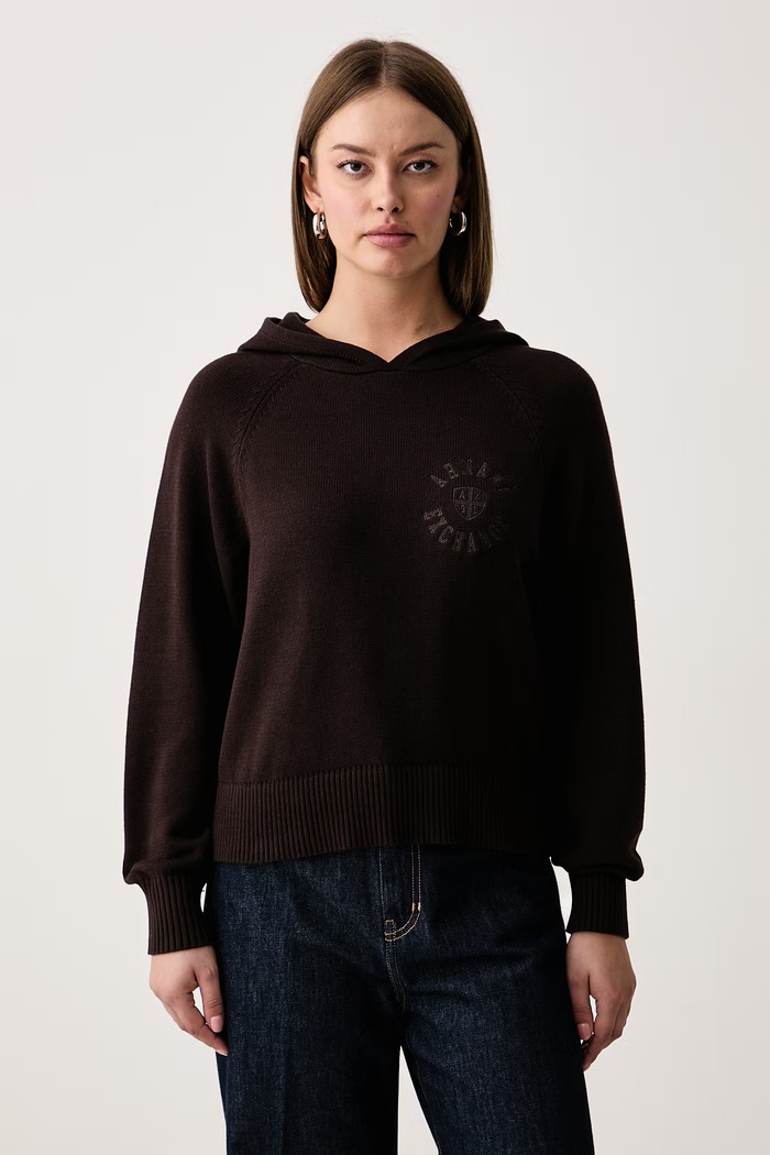 Armani Exchange Sveter dámsky bavlnený hnedá XW002879.AF16552