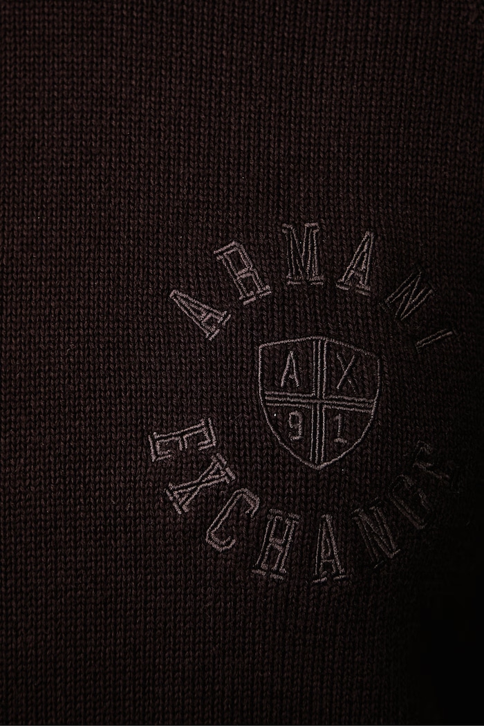 Sveter dámsky bavlnený Armani Exchange hnedá XW002879.AF16552
