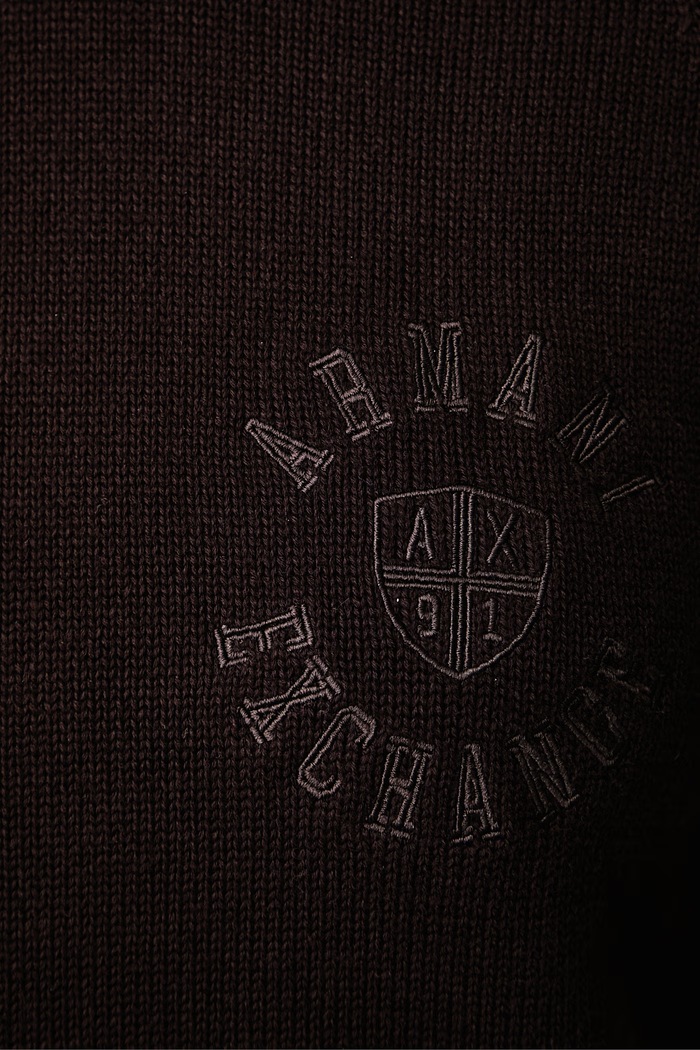 Sveter dámsky bavlnený Armani Exchange hnedá XW002879.AF16552