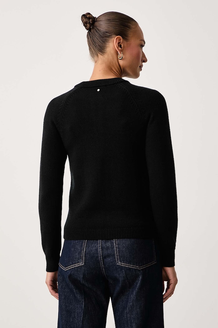 Oblačila Armani Exchange Kardigan ženski z viskozo XW002650.AF13780 črna