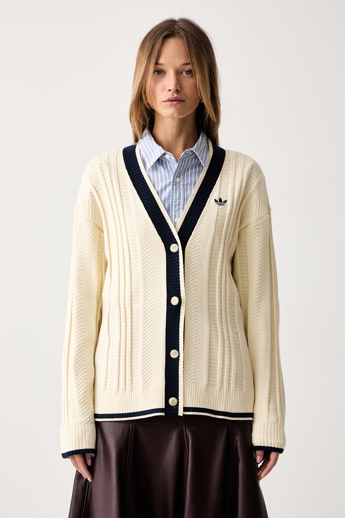 adidas Originals kardigan damski żółty KS4968
