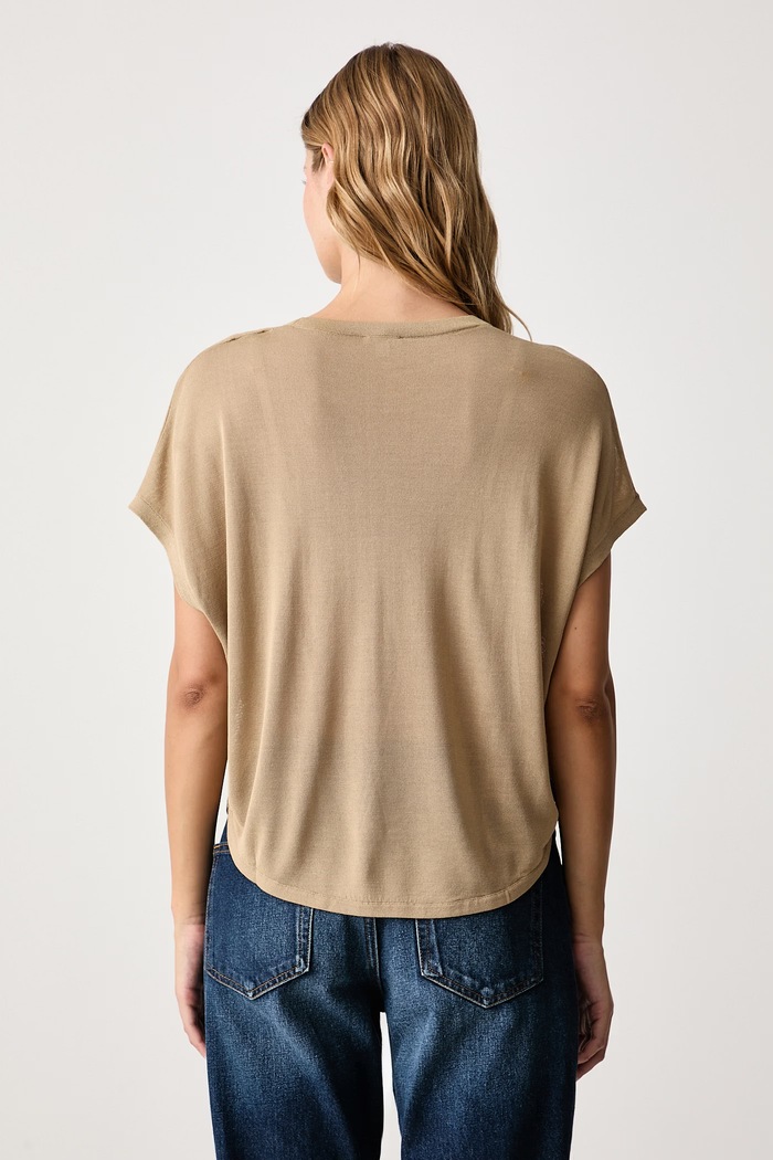 United Colors of Benetton Блуза дамска с вискоза 13I8D10H0 жълт AW26