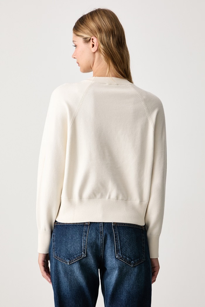 United Colors of Benetton Svetr dámský s viskózou 1IYCD10GH béžová AW26