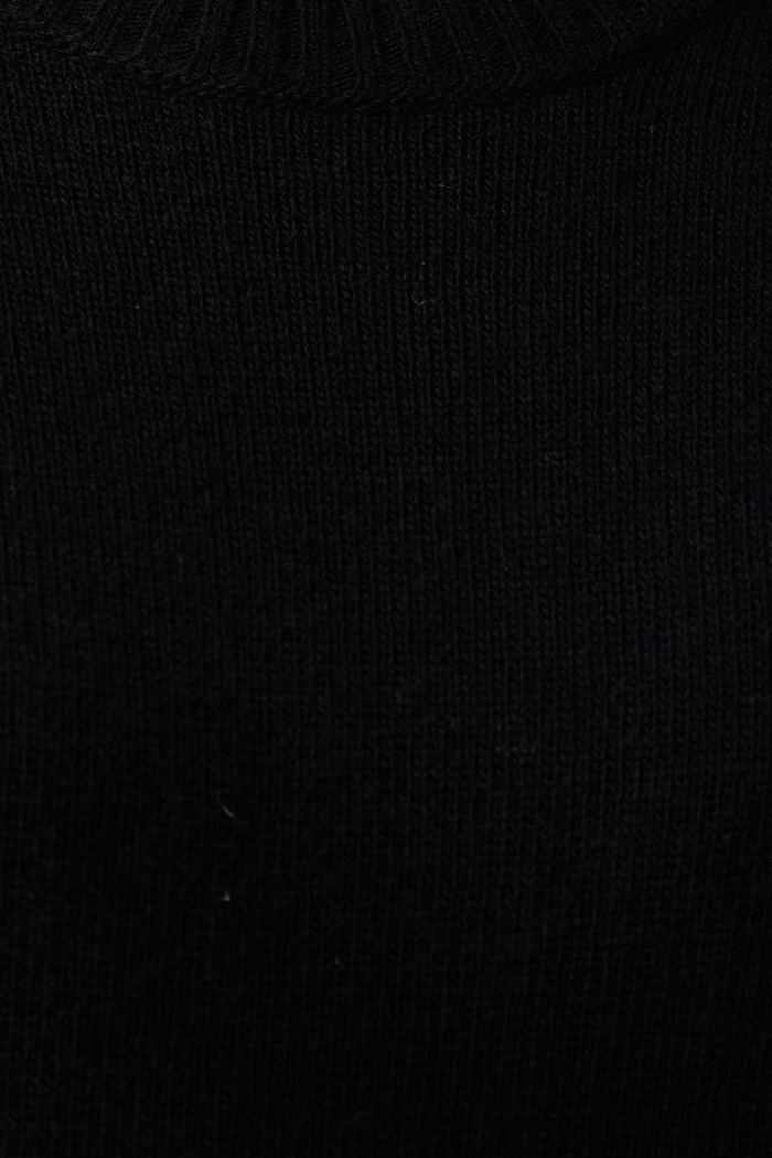 Sveter dámsky s vlnou United Colors of Benetton čierna 1SJWD10HU