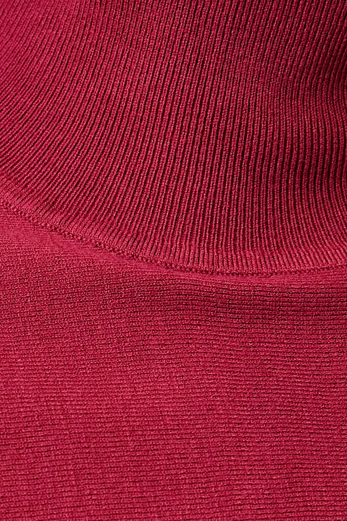 Ημιζιβάγκο γυναικείο με βισκόζη United Colors of Benetton κόκκινο 135PD204S