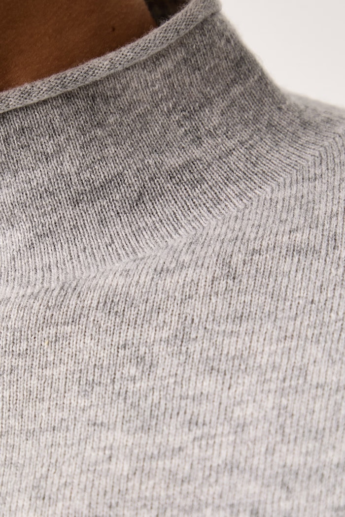 Sweter damski wełniany United Colors of Benetton szary 1I0FD204Y
