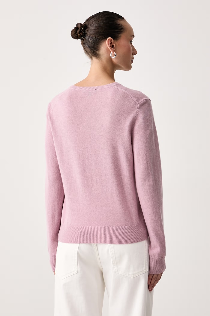 Odzież United Colors of Benetton Sweter damski wełniany 1002D403X różowy