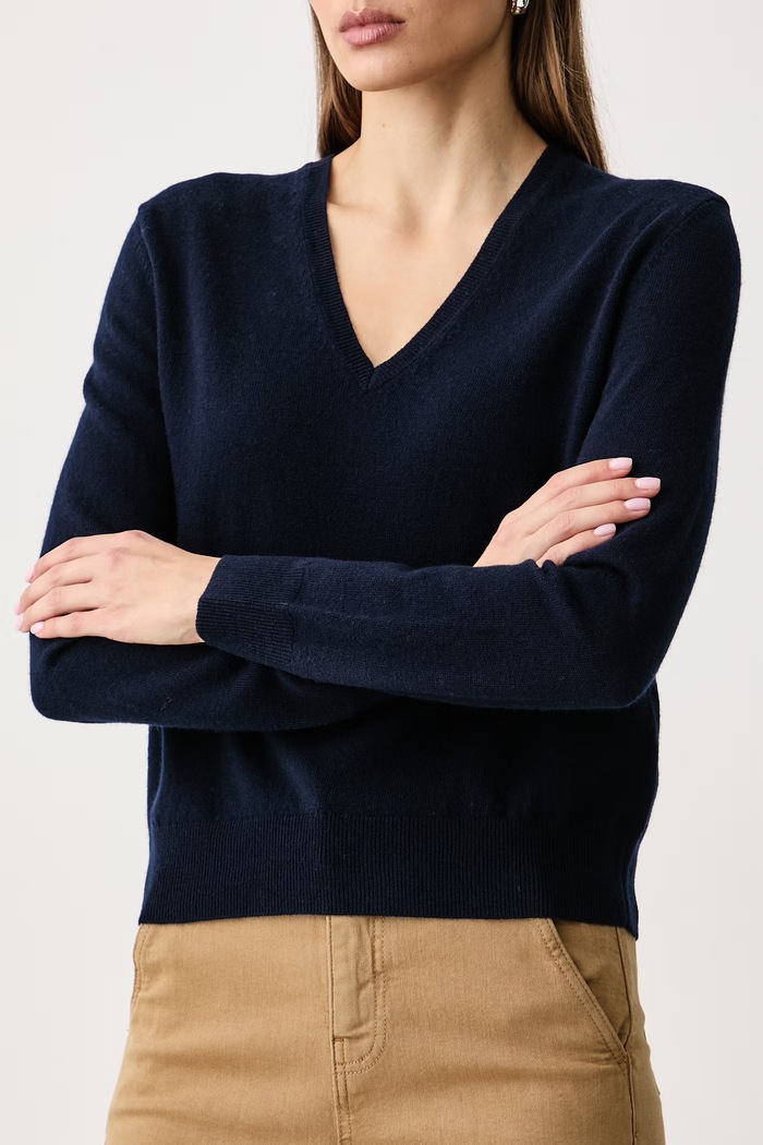 Sweter damski wełniany United Colors of Benetton 1002D403X granatowy