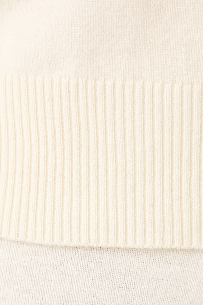 Sweter damski z wełną United Colors of Benetton beżowy 1B9YD10HK
