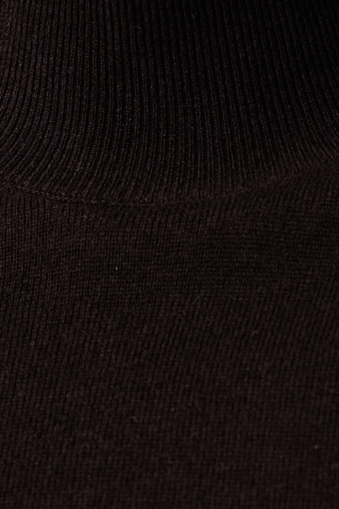Sveter s krátkym rukávom dámsky s vlnou United Colors of Benetton hnedá 1B9YD204U