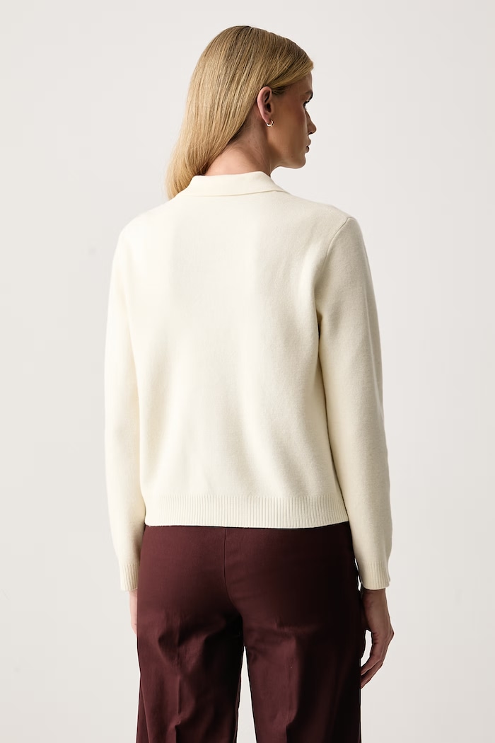 Oblečení United Colors of Benetton Kardigan dámský s vlnou 1B9YD502X béžová
