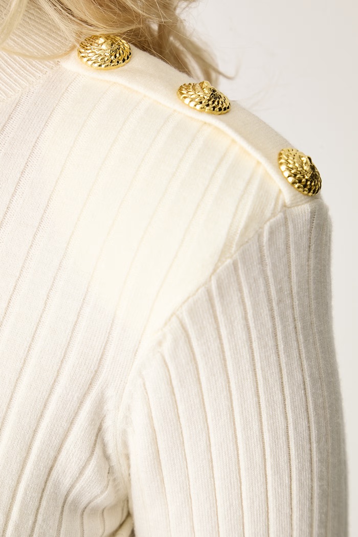 Sweter damski z wiskozą Gaudi beżowy 621FD53005