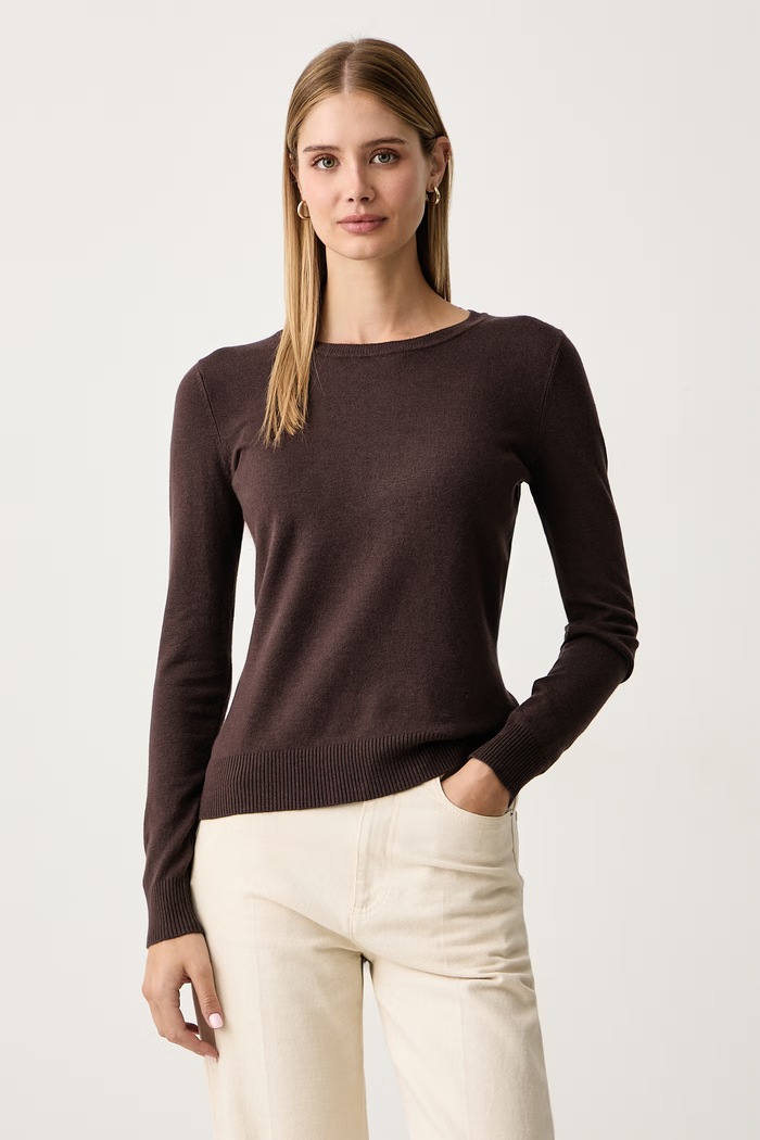 Gaudi Sweter damski brązowy 621BD53080