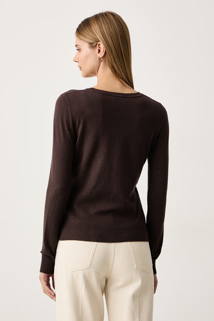 Odzież Gaudi Sweter damski 621BD53080 brązowy