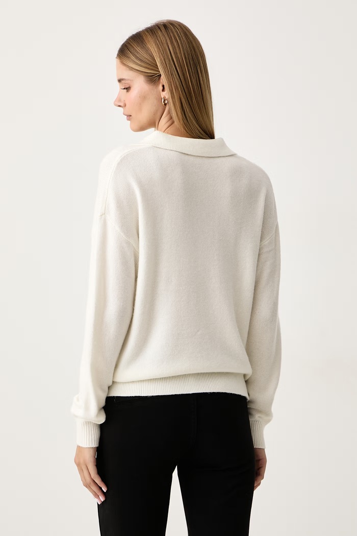 Odzież Gaudi Sweter damski z dodatkiem wełny 621BD53044 beżowy