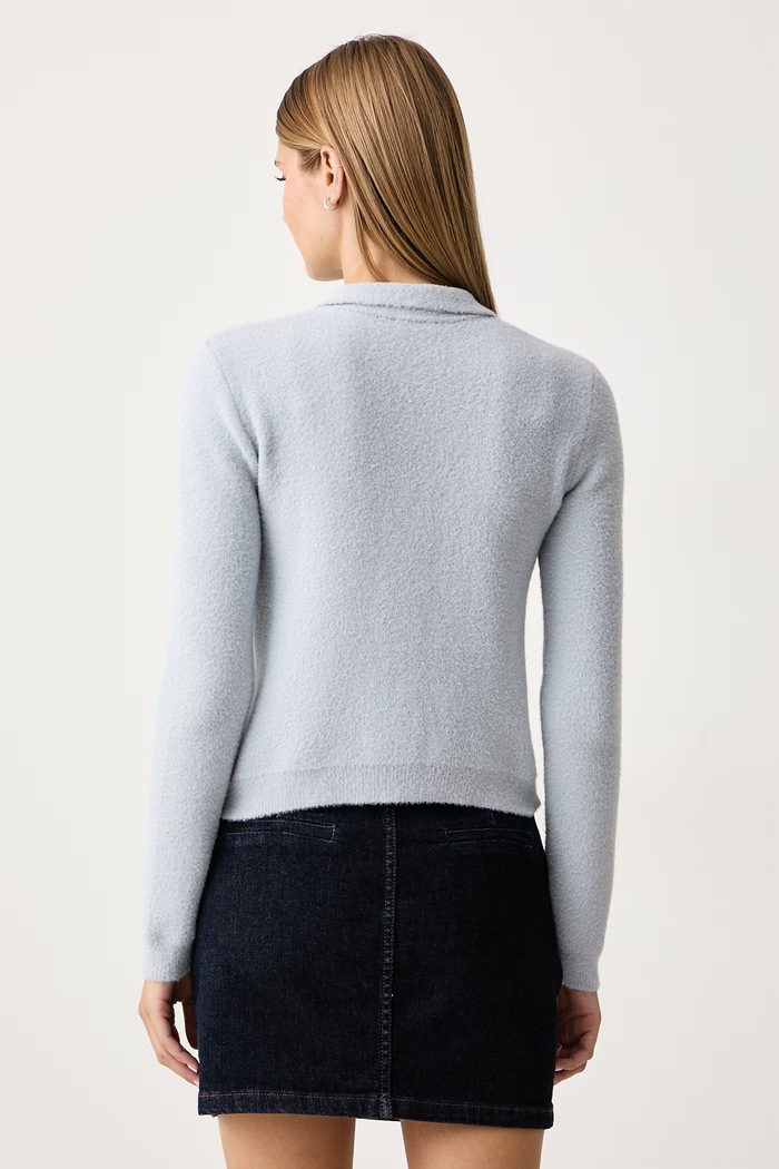 Odzież Gaudi Sweter damski 621BD53041 niebieski