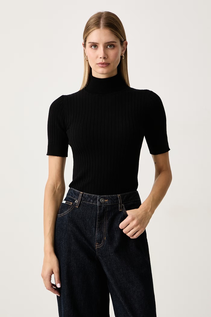 Gaudi Golf damski z wiskozą czarny 621BD53009