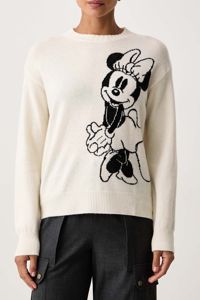 Sweter damski wełniany Liu Jo WF6455.MS009 beżowy