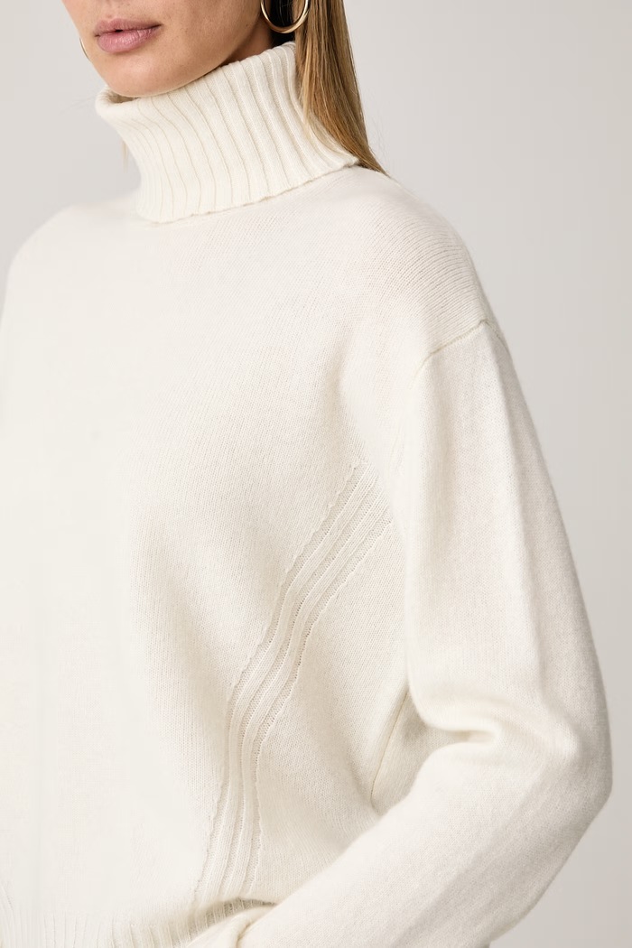 Sweter damski wełniany Liu Jo WF6219.MS009 beżowy
