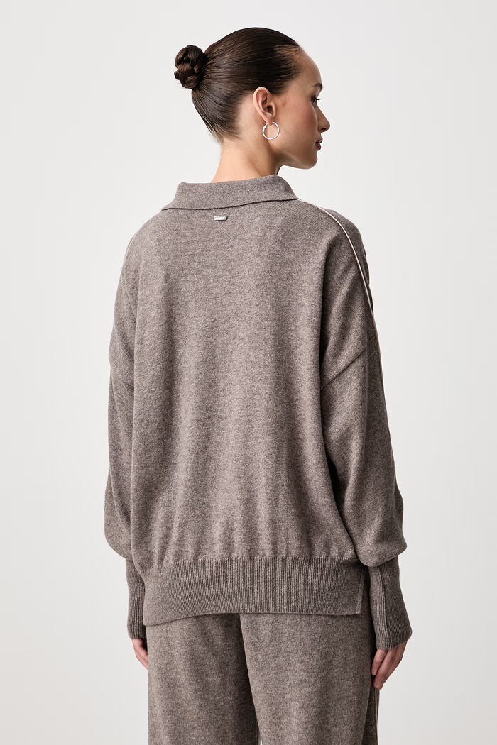 Odzież Paul&Shark Sweter damski wełniany 16351110 beżowy