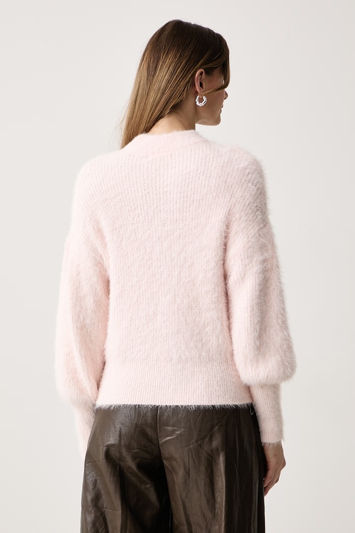 Ρούχα Guess Πουλόβερ γυναικείο KEYLA W6BR80.Z1839 ροζ