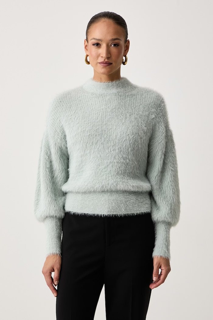 Guess Sweter damski KEYLA turkusowy W6BR80.Z1839