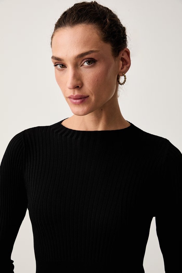 Armani Exchange пуловер дамски с вискоза черен XW002627.AF10352