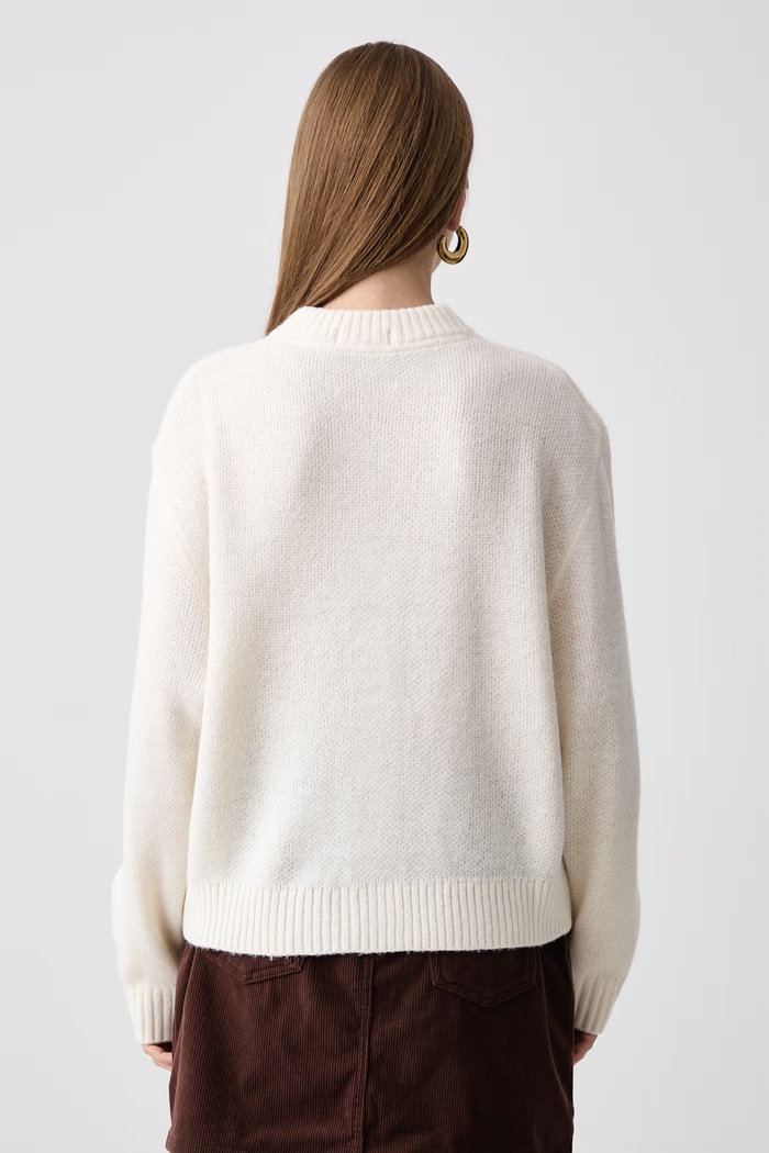 Ρούχα Vans Ζακέτα γυναικεία Teddy Round Neck VN000UCPC9F1 μπεζ