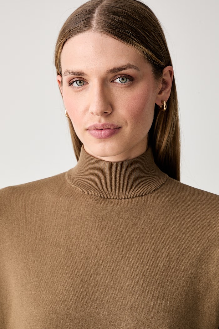 Trussardi pulover pentru femei cu vâscoză maro M7336001123N