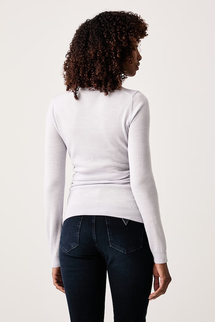 Odzież Trussardi Sweter damski wełniany M0196001266N szary