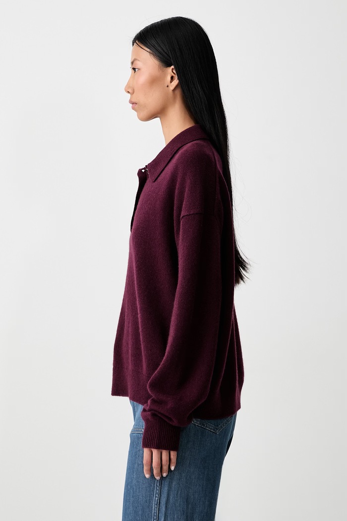 Anine Bing LEE sweater cashmere Women's maroon A.09.12289.BGN28