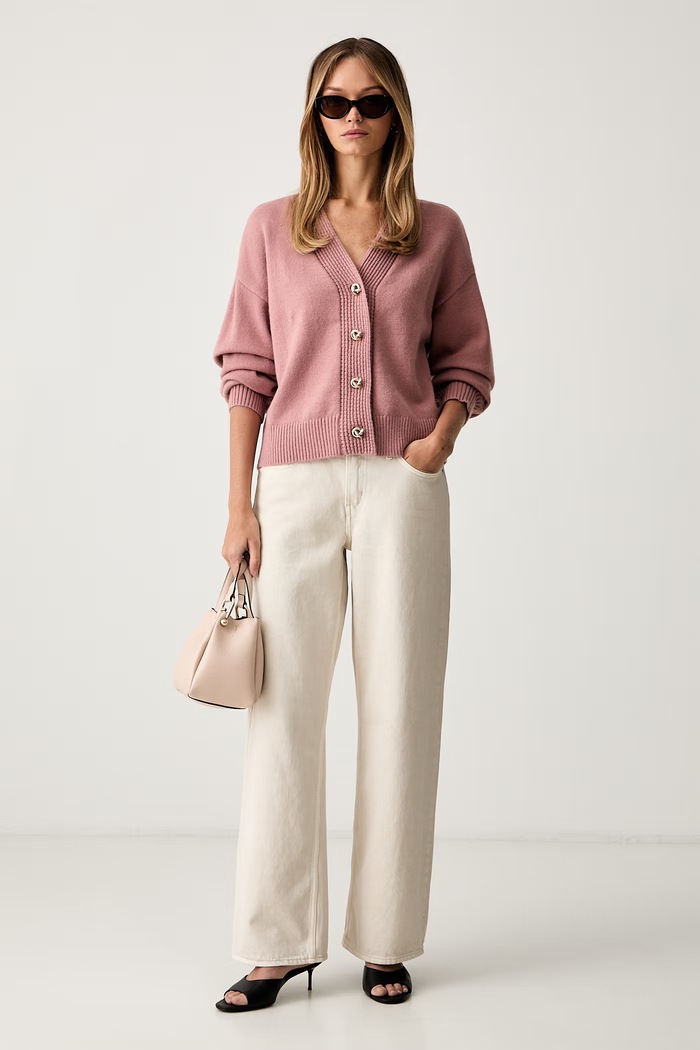 Joseph Ribkoff kardigan damski 263952 różowy AW26