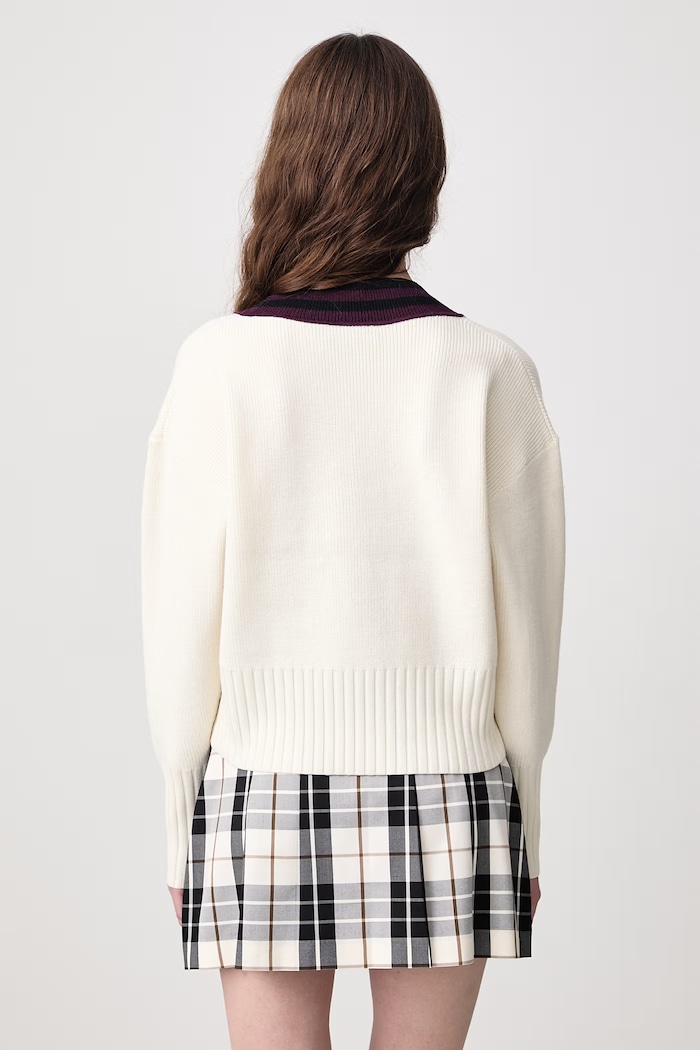 Odzież Fred Perry Sweter damski z dodatkiem wełny K3123.560 beżowy